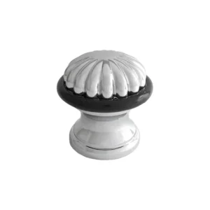 5200 | Dørstopper i Blank Krom / Sort