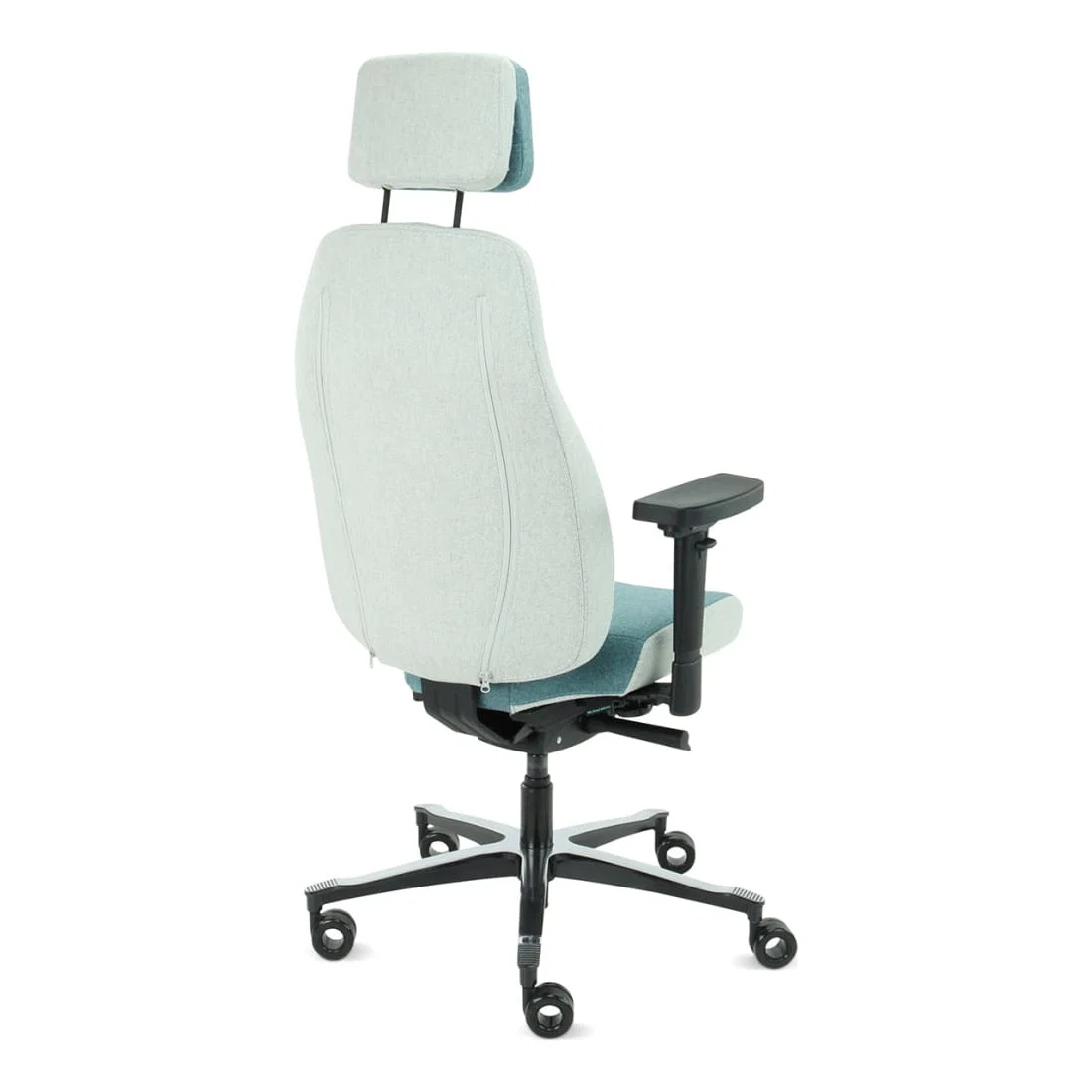Sit And Move Therapod X2 HR Hovedstøtte Azur - Kontorstol Facet Uld Azur/Askgrå - Billede 9