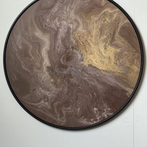 Maleri ø100cm