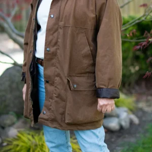 Oilskin overgangsjakke, dame