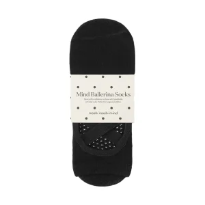 Anti-slip ballerina-strømper | Sort