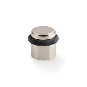 Brunel Floor Plain | Dørstopper i Blank Nikkel