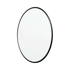 Copenhagen | Spejl i Sort - Ø 110 cm