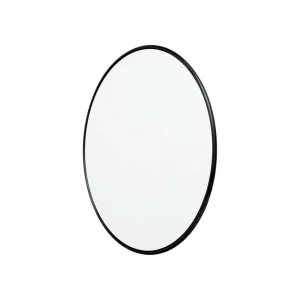 Copenhagen | Spejl i Sort - Ø 80 cm