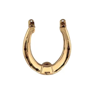 Horseshoe 525 | Dørhammer i Blank Messing Med lak