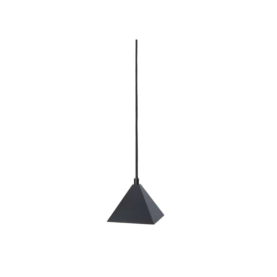 Kare Pendant - Blackened Stainless steel