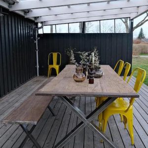 Plankebord genbrugstræ 250×100