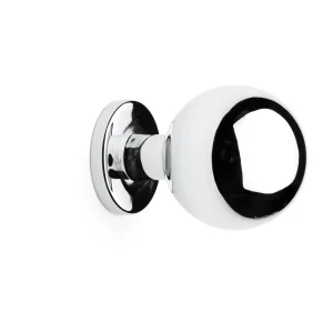 Milton | Knop i Blank Krom