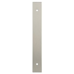Rectangular | Bagplade i Rustfri Stål finish