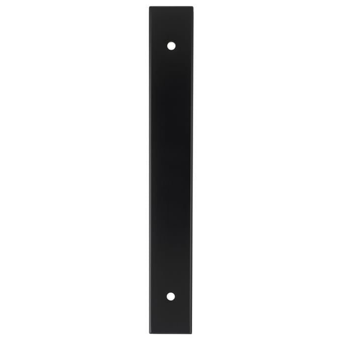 Rectangular | Bagplade i Sort - Billede 3