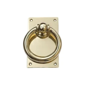 Ring 251 | Dørhammer i Blank Messing Med lak