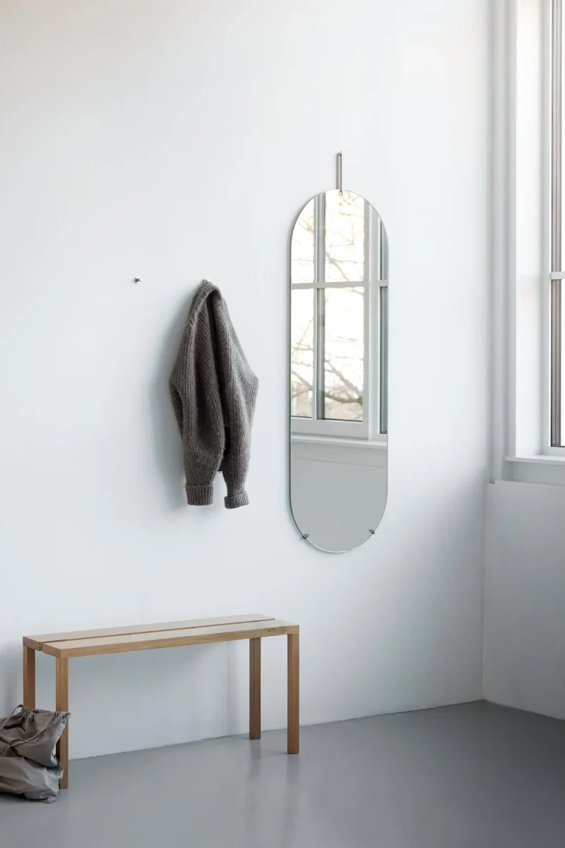 Wall Mirror Large | Spejl i Stål - Billede 4