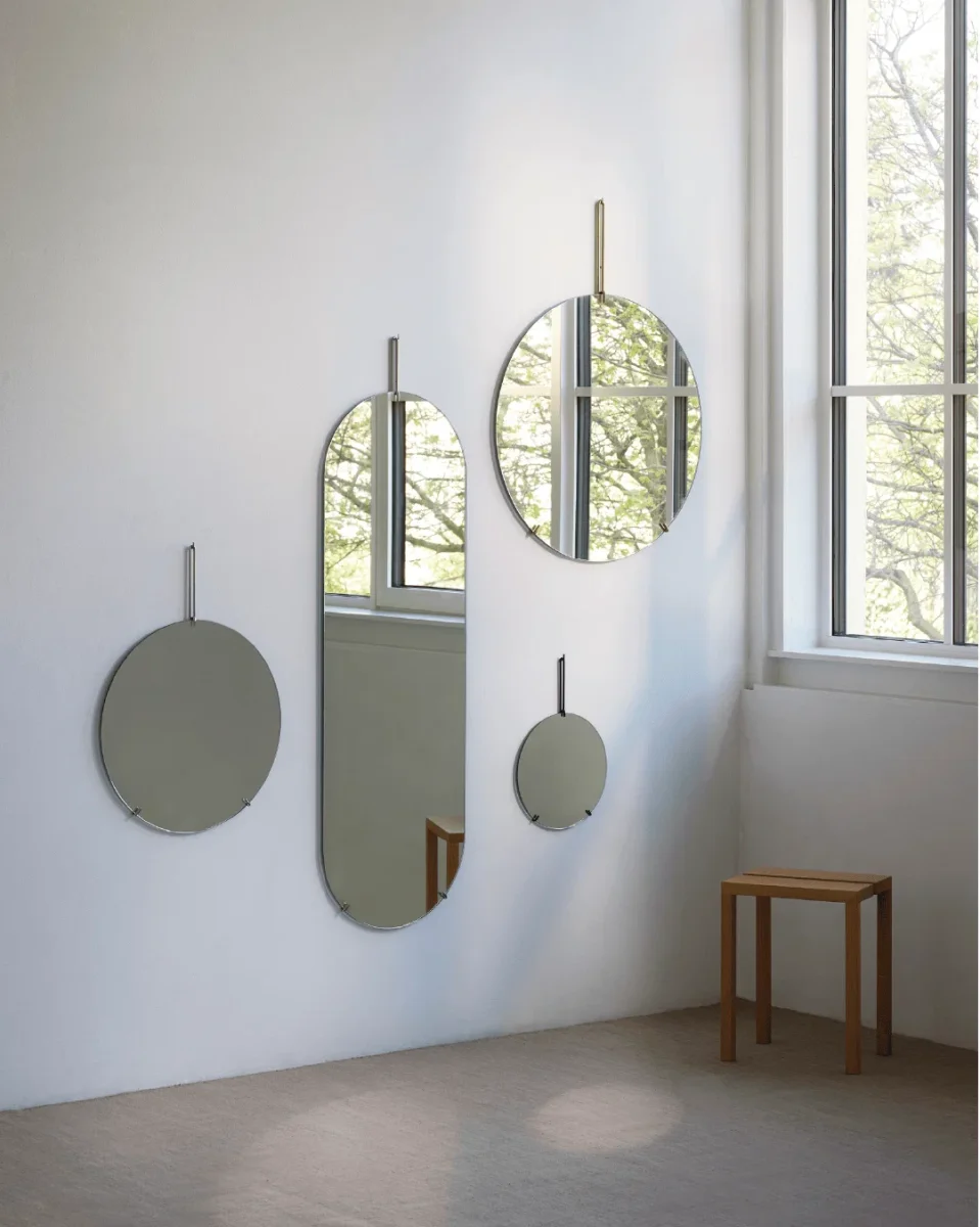 Wall Mirror Large | Spejl i Stål - Billede 5