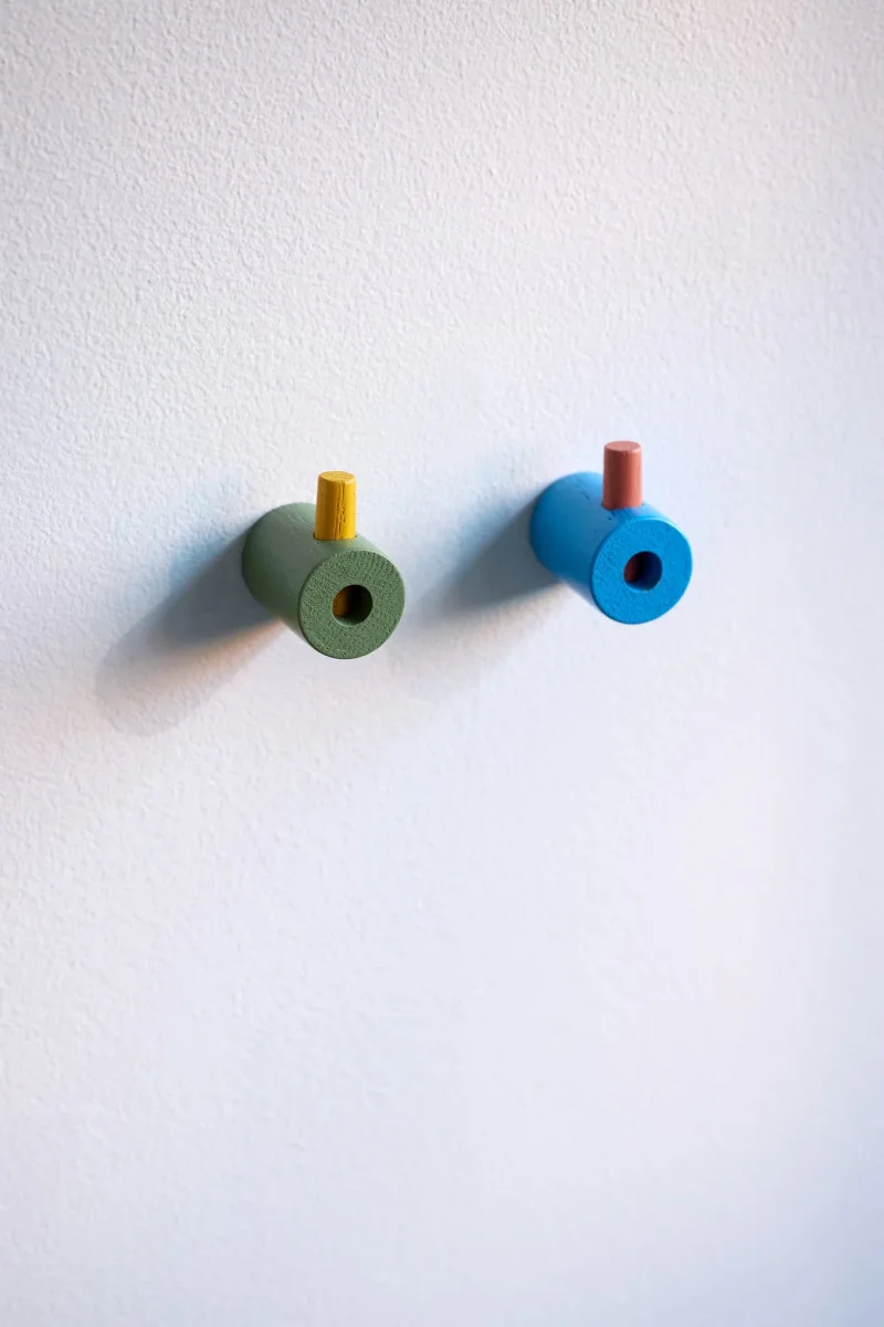 Wooden Wall Hook | Knage i Blue - Billede 4